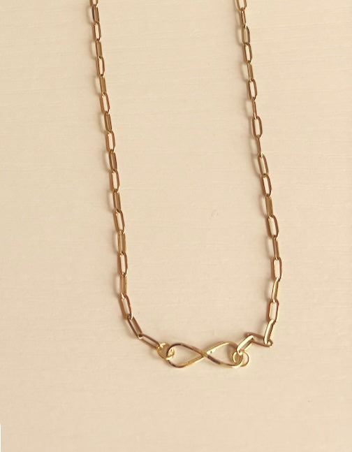 Infinity Necklace (14k Gold Plated) The Summer I Turned Pretty