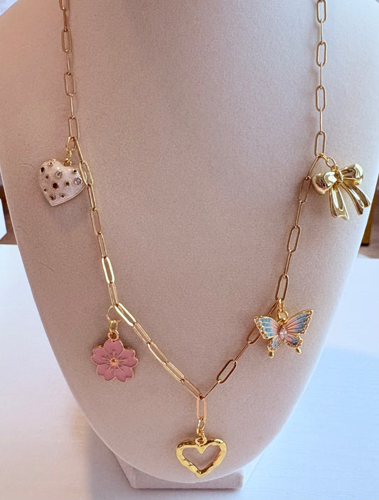Timeless Charm Necklace 18"