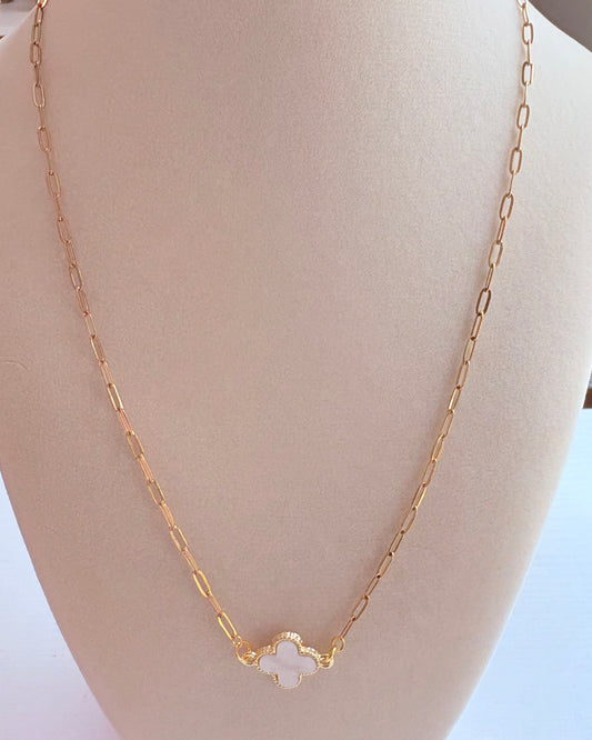Champagne Problems Charm Necklace 16"