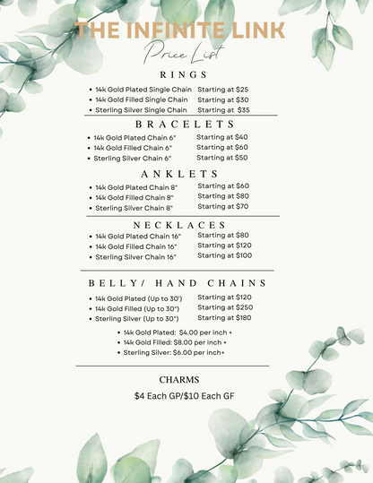 Permanent Jewelry - Private Appointment